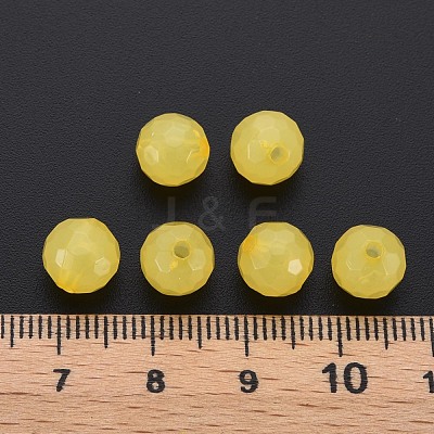Transparent Acrylic Beads TACR-S154-62E-07-1