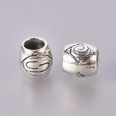 Tibetan Style Alloy European Beads LF0932Y-1
