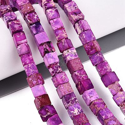 Natural Imperial Jasper Beads G-Q606-43A-04-1