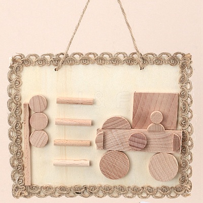 DIY Car Painting Handmade Materials Package for Parent-Child DIY-P036-04-1