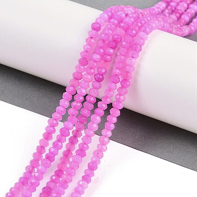 Natural White Jade Beads Strands G-Z069-01F-1