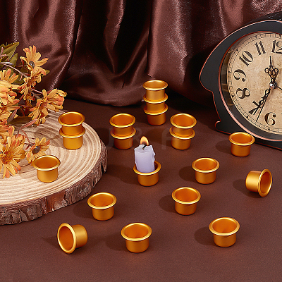 40Pcs Aluminum Candle Cup FIND-PH0024-89-1