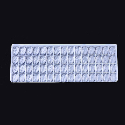 Transparent Glass Cabochons GGLA-R022-20x30-B-1