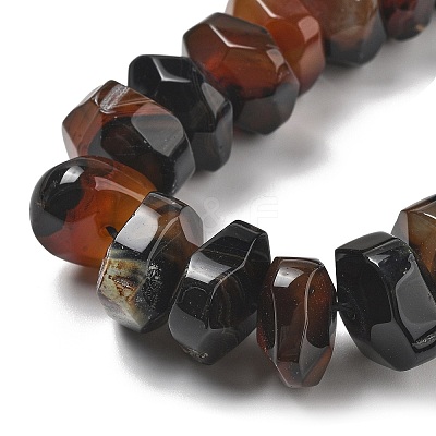Natural Agate Beads Strands G-K392-A07-1