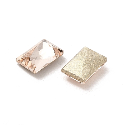 Glass Rhinestone Cabochons RGLA-P037-12A-D261-1