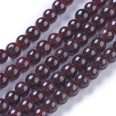 Natural Garnet Beads Strands G-P433-28A-1