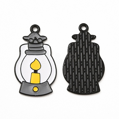 Rack Plating Alloy Enamel Pendants FIND-G054-15EB-02-1