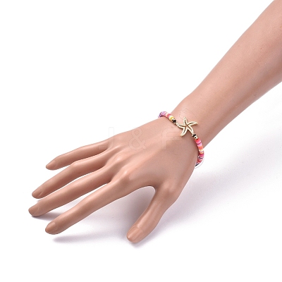 Adjustable Braided Bead Bracelets BJEW-JB05099-02-1