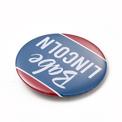 Independence Day Flat Round Tinplate Badge Pins JEWB-G021-01D-1