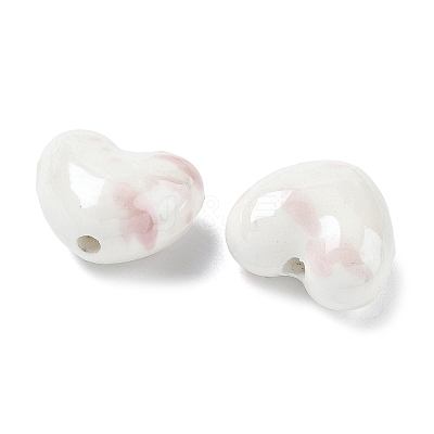 Glazed Porcelain Beads PORC-K003-04D-1