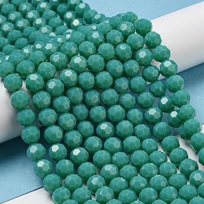 Opaque Glass Beads Stands LS-EGLA-A035-P8mm-D13-1