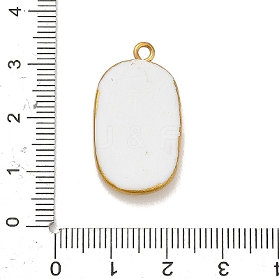 Printed Porcelain Pendants STAS-C183-03B-02-1