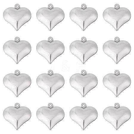 SUNNYCLUE 100Pcs 316 Surgical Stainless Steel Pendants STAS-SC0004-47-1