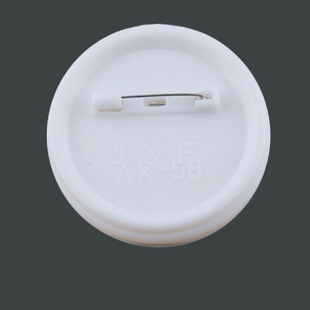 Plastic Safety Brooch Findings ZXFQ-PW0001-002A-1