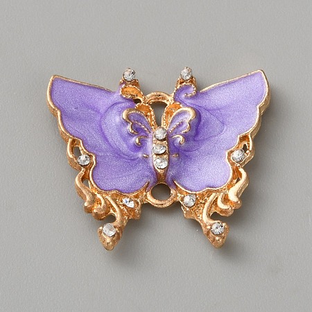Alloy Enamel Connector Charms ENAM-WH0056-36KCG-03-1