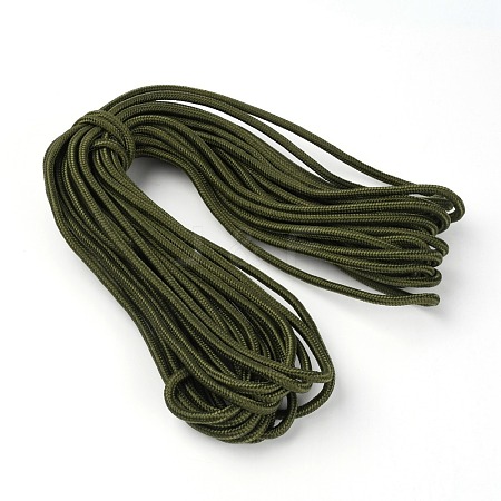Braided Nylon Knitting Thread NWIR-WH0009-27B-1