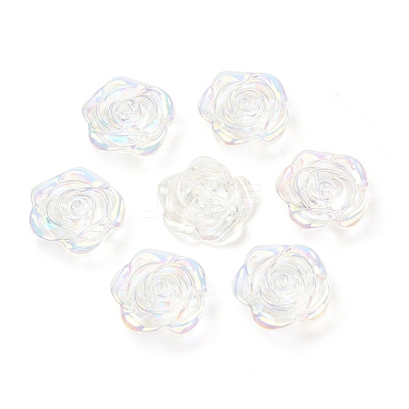 Transparent Acrylic Beads OACR-A020-05C-1