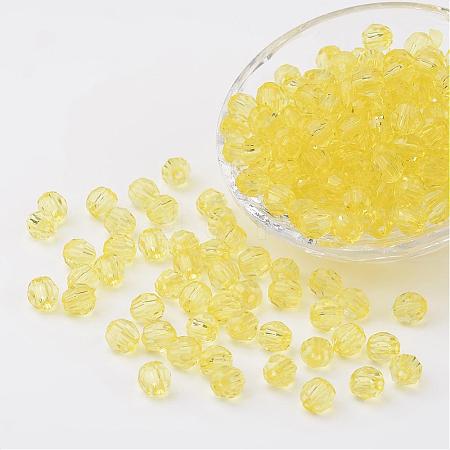 Transparent Acrylic Beads DB8mmC-53-1