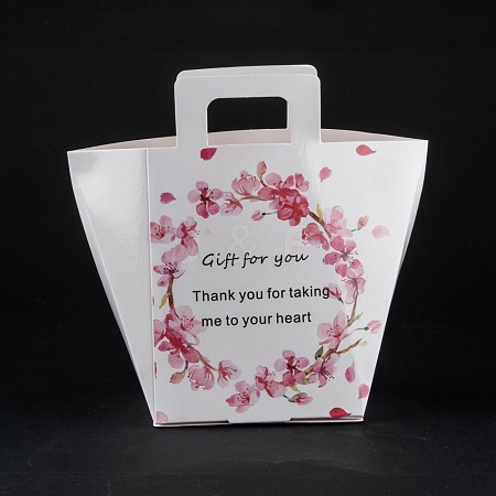 Rectangle Foldable Creative Kraft Paper Gift Bag CON-B002-01C-1