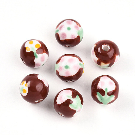 Handmade Porcelain Beads X1-PORC-N009-05B-1