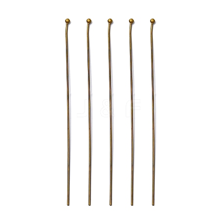Brass Ball Head Pins LS-RP0.7x70mm-AB-1