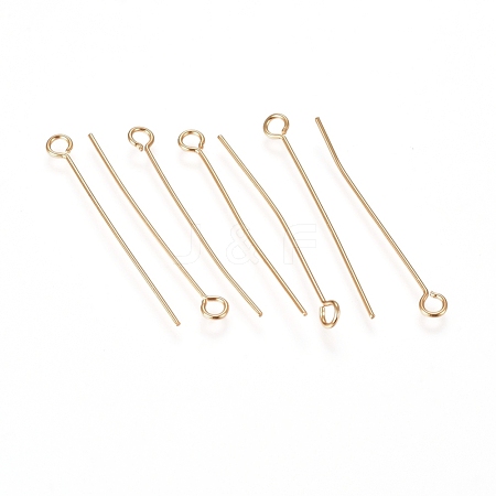 304 Stainless Steel Eye Pins A-STAS-L238-005F-G-1
