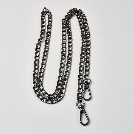 Iron Curb Chain Purse Chains FIND-WH0367-221B-1