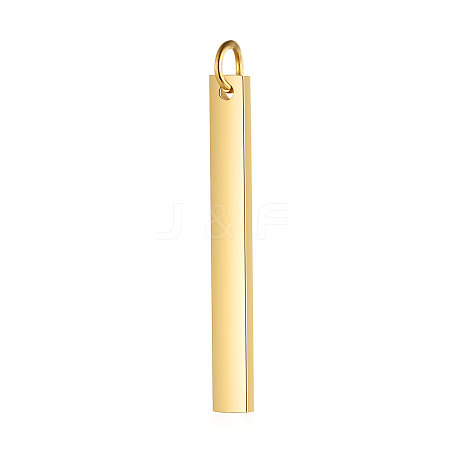 Ion Plating(IP) 304 Stainless Steel Pendants STAS-I311-14E-G-1