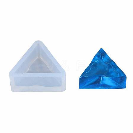 Triangle Shape DIY Silicone Molds AJEW-P036-06-1