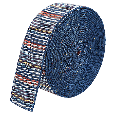 BENECREAT 5 Yards Polyester Ribbons SRIB-BC0001-18-1