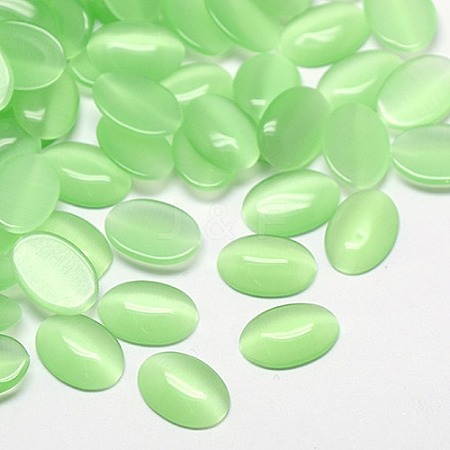 Cat Eye Cabochons CE-J005-10x14mm-25-1