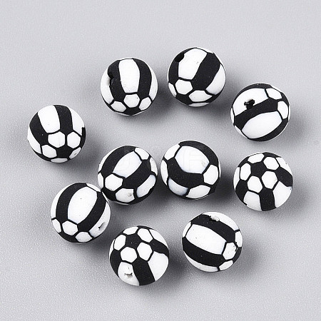 Handmade Polymer Clay Beads CLAY-N014-02A-06-1