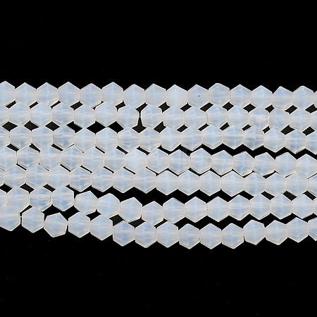 Imitation Jade Frosted Glass Bead Strands LS-EGLA-A039-J2mm-MD05-1