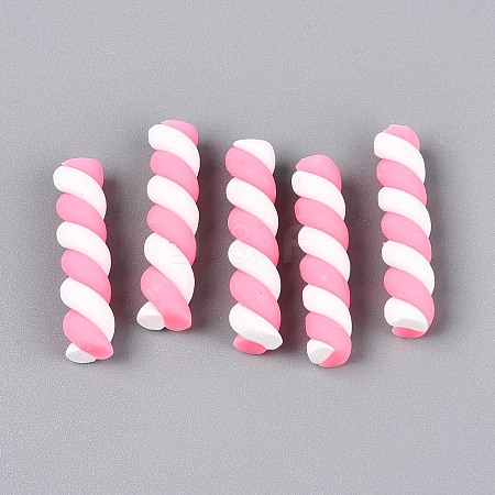Handmade Polymer Clay Beads CLAY-N012-02G-1