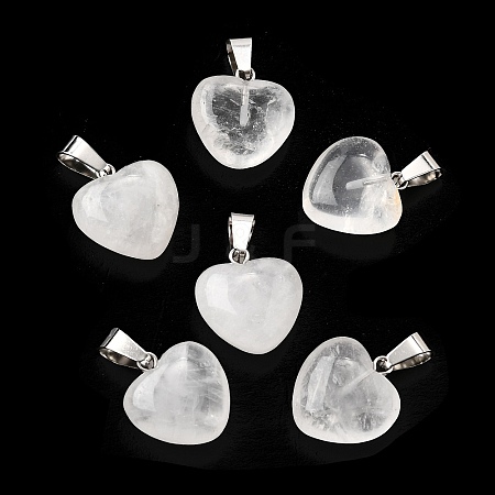 Natural Quartz Crystal Pendants G-I311-A12-1