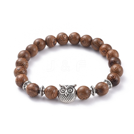 Unisex Stretch Bracelets BJEW-JB04705-06-1