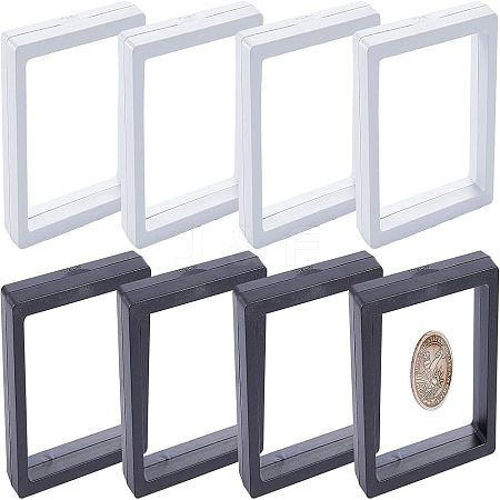 Polyethylene(PE) 3D Floating Frame Display Holder ODIS-NB0001-06-1