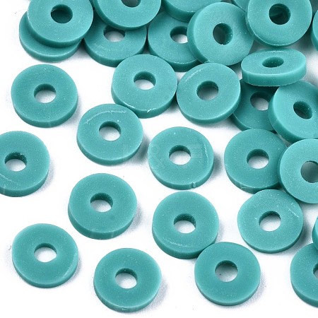 Handmade Polymer Clay Beads CLAY-Q251-6.0mm-107-1