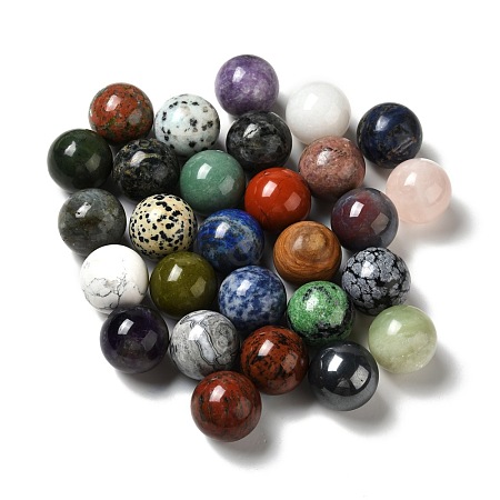 Natural Mixed Stone Beads G-A206-02-29-1