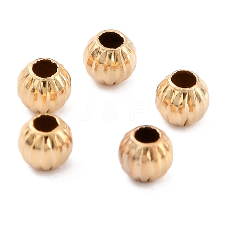 Long-Lasting Plated Brass Beads X-KK-O133-001A-G-1