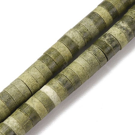 Matte Porcelain Heishi Wheel Beads Strands PR-CBA03B0-03A-1