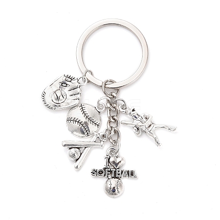 Zinc Alloy Keychains KEYC-I118-01ASP-01-1