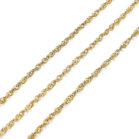 Ion Plating(IP) 304 Stainless Steel Singapore Chains CHS-L019-06G-1