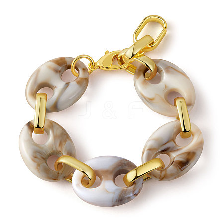 Resin Link Chain Bracelets for Women FS-WG76DA2-03-1