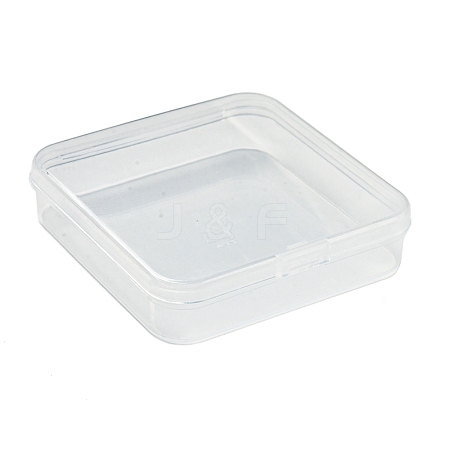 Transparent Plastic Bead Containers CON-BC0004-49-1