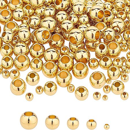 Brass Beads KK-NB0002-29G-NR-1