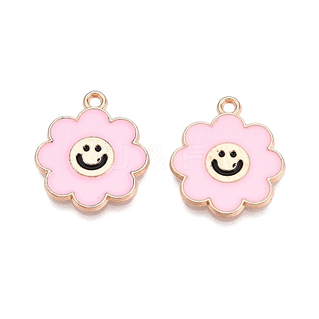 Alloy Enamel Pendants ENAM-T020-55D-1