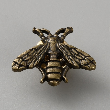 Bees Alloy Brooch JEWB-WH0039-50A-AB-1