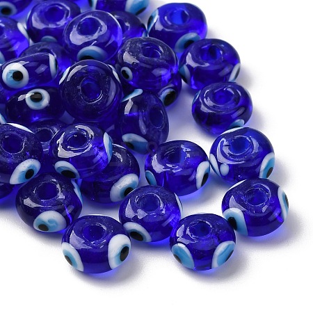 Handmade Evil Eye Lampwork Beads LS-LAMP-F021-01-04-1