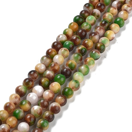 Jade Beads Strands G-D264-6mm-XH12-1